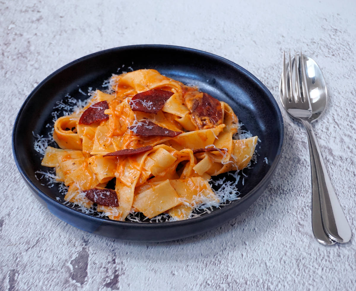 Pasta Alla Pizza Recipe Cuisine Fiend